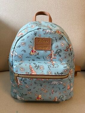 Loungefly Winnie the Pooh Floral Mini Backpack